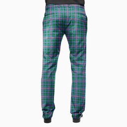 ScotsTee Shop Scottish Pitcairn Hunting Men's Tartan Trousers Plaid Trews - Regular Fit