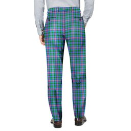 ScotsTee Shop Scottish Pitcairn Hunting Men's Tartan Trousers Plaid Trews - Regular Fit