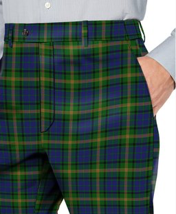 ScotsTee Shop Scottish Maitland Chief Men's Tartan Trousers Plaid Trews - Regular Fit