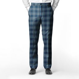 ScotsTee Shop Scottish Thorburn Lochcarron Men's Tartan Trousers Plaid Trews - Regular Fit