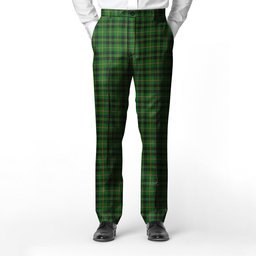 ScotsTee Shop Scottish Merwe Men's Tartan Trousers Plaid Trews - Regular Fit
