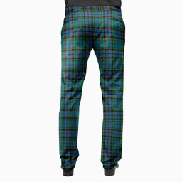 ScotsTee Shop Scottish Stinson Men's Tartan Trousers Plaid Trews - Regular Fit