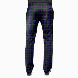 ScotsTee Shop Scottish McClafferty Men's Tartan Trousers Plaid Trews - Regular Fit