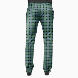 ScotsTee Shop Scottish Melville Modern Men's Tartan Trousers Plaid Trews - Regular Fit