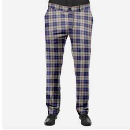 ScotsTee Shop Scottish MacRae of Conchra Men's Tartan Trousers Plaid Trews - Regular Fit