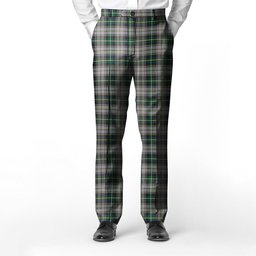 ScotsTee Shop Scottish MacSheehy Men's Tartan Trousers Plaid Trews - Regular Fit