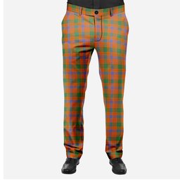 ScotsTee Shop Scottish Ross Ancient Men's Tartan Trousers Plaid Trews - Regular Fit