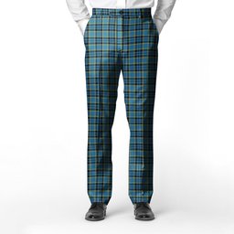ScotsTee Shop Scottish Rea Men's Tartan Trousers Plaid Trews - Regular Fit