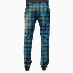 ScotsTee Shop Scottish Rea Men's Tartan Trousers Plaid Trews - Regular Fit