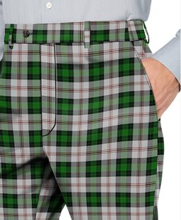 ScotsTee Shop Scottish Ross Arisaid Men's Tartan Trousers Plaid Trews - Regular Fit