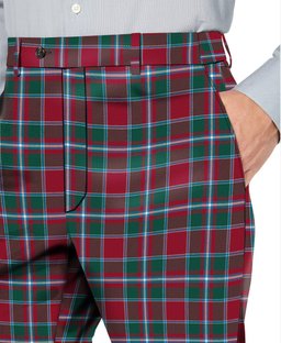 ScotsTee Shop Scottish Spence Modern Clan Men's Tartan Trousers Plaid Trews - Regular Fit