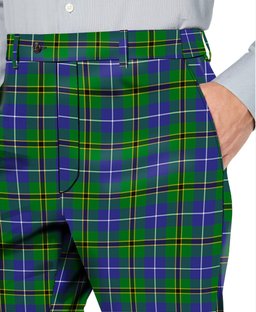 ScotsTee Shop Scottish Turnbull Hunting SC Men's Tartan Trousers Plaid Trews - Regular Fit