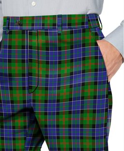 ScotsTee Shop Scottish Paterson SC Men's Tartan Trousers Plaid Trews - Regular Fit