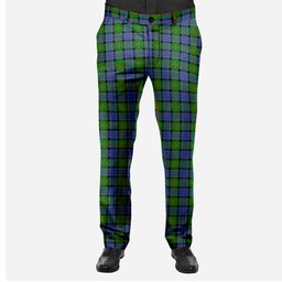 ScotsTee Shop Scottish Paterson SC Men's Tartan Trousers Plaid Trews - Regular Fit