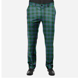 ScotsTee Shop Scottish Wood Ancient Men's Tartan Trousers Plaid Trews - Regular Fit