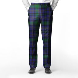 ScotsTee Shop Scottish Weir Modern Men's Tartan Trousers Plaid Trews - Regular Fit