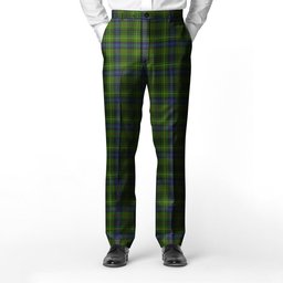 ScotsTee Shop Scottish Stewart Hunting Men's Tartan Trousers Plaid Trews - Regular Fit