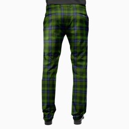 ScotsTee Shop Scottish Stewart Hunting Men's Tartan Trousers Plaid Trews - Regular Fit