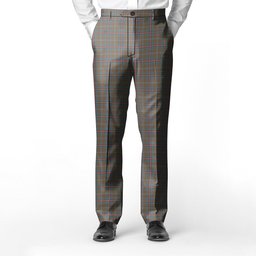 ScotsTee Shop Scottish Young Weathered Clan Men's Tartan Trousers Plaid Trews - Regular Fit