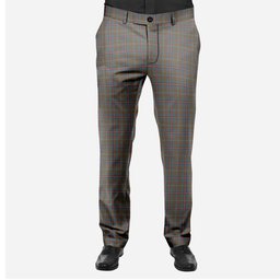 ScotsTee Shop Scottish Young Weathered Clan Men's Tartan Trousers Plaid Trews - Regular Fit