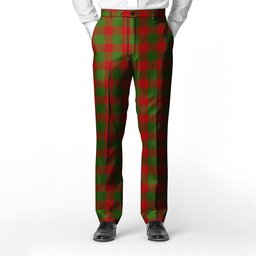 ScotsTee Shop Scottish Wilsons 099 Men's Tartan Trousers Plaid Trews - Regular Fit