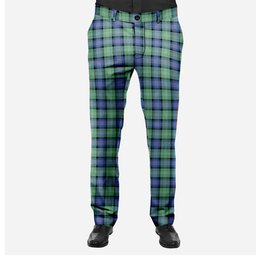 ScotsTee Shop Scottish Sutherland Old Ancient SC Men's Tartan Trousers Plaid Trews - Regular Fit