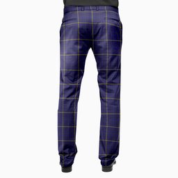ScotsTee Shop Scottish Pearson Men's Tartan Trousers Plaid Trews - Regular Fit