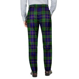 ScotsTee Shop Scottish Mulholland Men's Tartan Trousers Plaid Trews - Regular Fit