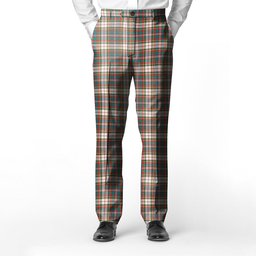 ScotsTee Shop Scottish McFarland Dress Ancient Men's Tartan Trousers Plaid Trews - Regular Fit