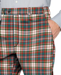 ScotsTee Shop Scottish McFarland Dress Ancient Men's Tartan Trousers Plaid Trews - Regular Fit