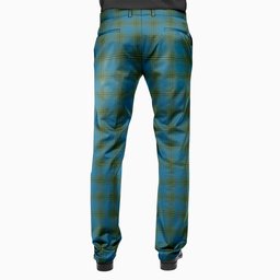 ScotsTee Shop Scottish Oliver Hunting Men's Tartan Trousers Plaid Trews - Regular Fit