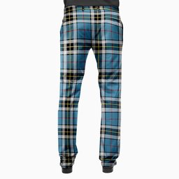 ScotsTee Shop Scottish Thompson Society Men's Tartan Trousers Plaid Trews - Regular Fit