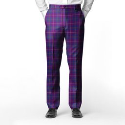 ScotsTee Shop Scottish Pride of Glencoe Men's Tartan Trousers Plaid Trews - Regular Fit