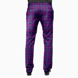 ScotsTee Shop Scottish Pride of Glencoe Men's Tartan Trousers Plaid Trews - Regular Fit