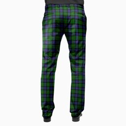 ScotsTee Shop Scottish Ogilvie of Inverarity VS 2 Men's Tartan Trousers Plaid Trews - Regular Fit