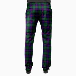 ScotsTee Shop Scottish Urquhart Men's Tartan Trousers Plaid Trews - Regular Fit
