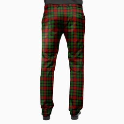 ScotsTee Shop Scottish Murdoch Dalgliesh Men's Tartan Trousers Plaid Trews - Regular Fit