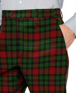 ScotsTee Shop Scottish Murdoch Dalgliesh Men's Tartan Trousers Plaid Trews - Regular Fit