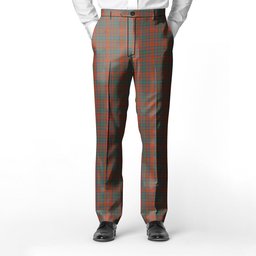 ScotsTee Shop Scottish Matheson Ancient Men's Tartan Trousers Plaid Trews - Regular Fit