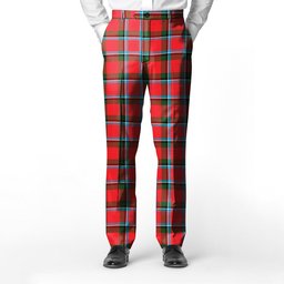 ScotsTee Shop Scottish Sinclair Modern Men's Tartan Trousers Plaid Trews - Regular Fit
