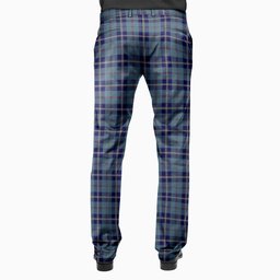 ScotsTee Shop Scottish MacRae of America Men's Tartan Trousers Plaid Trews - Regular Fit