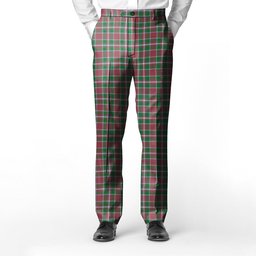 ScotsTee Shop Scottish Spence Ancient Men's Tartan Trousers Plaid Trews - Regular Fit