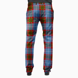 ScotsTee Shop Scottish Sideserf Men's Tartan Trousers Plaid Trews - Regular Fit
