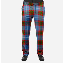 ScotsTee Shop Scottish Sideserf Men's Tartan Trousers Plaid Trews - Regular Fit