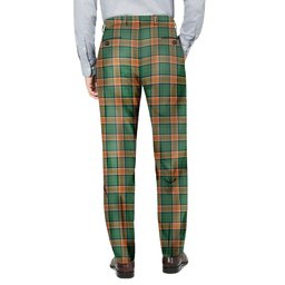 ScotsTee Shop Scottish Pollock Men's Tartan Trousers Plaid Trews - Regular Fit