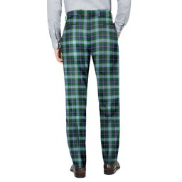 ScotsTee Shop Scottish Porteous Men's Tartan Trousers Plaid Trews - Regular Fit