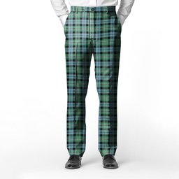 ScotsTee Shop Scottish Melville SC Men's Tartan Trousers Plaid Trews - Regular Fit