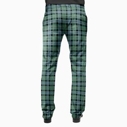 ScotsTee Shop Scottish Melville SC Men's Tartan Trousers Plaid Trews - Regular Fit