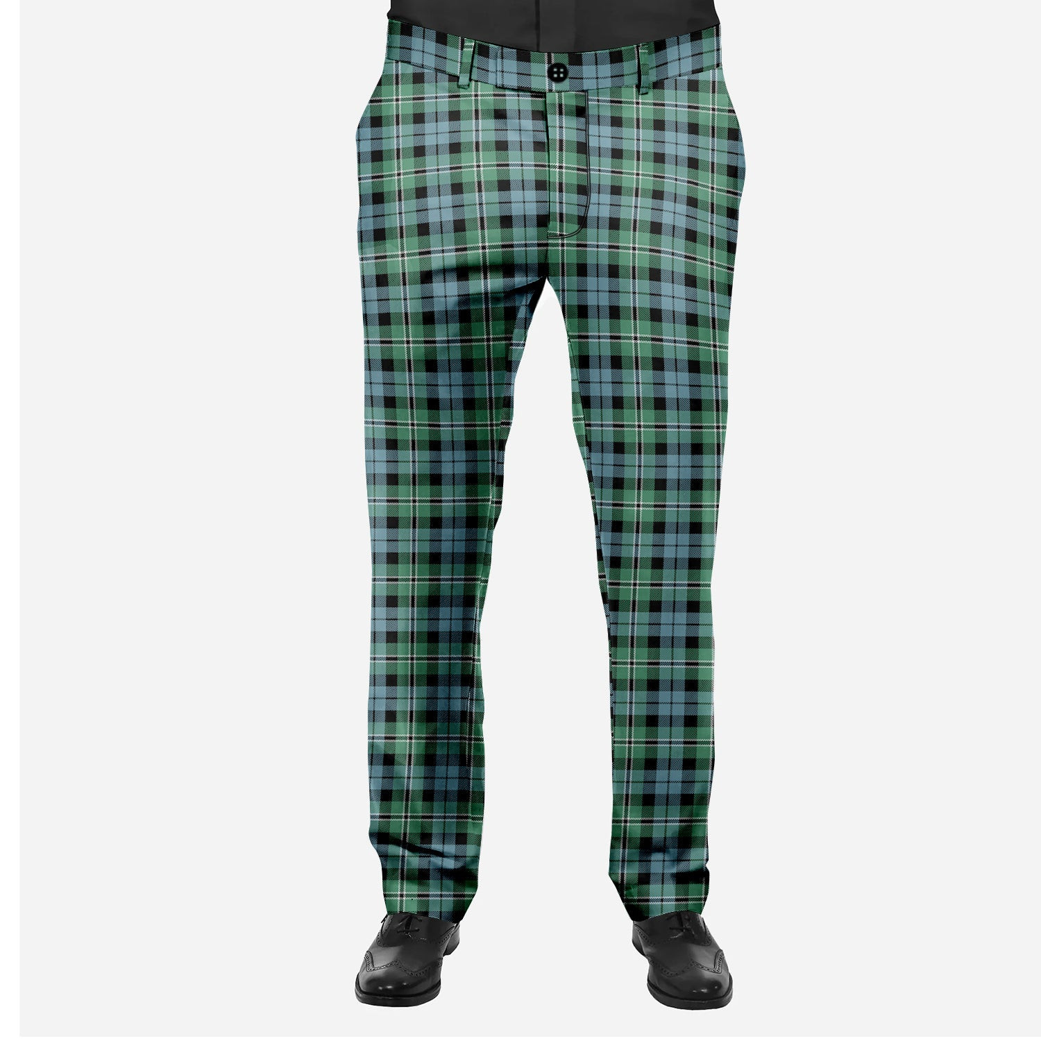 ScotsTee Shop Scottish Melville SC Men's Tartan Trousers Plaid Trews - Regular Fit