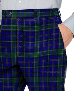 ScotsTee Shop Scottish Weir Men's Tartan Trousers Plaid Trews - Regular Fit